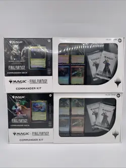 Magic Gathering Final Fantasy Costco Revival Scions Spellcraft Commander Kit Lot - Image 1