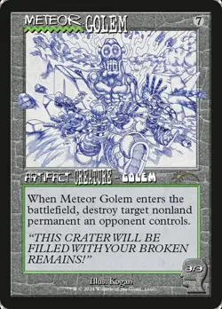🧙Meteor Golem 1660 SLD Secret Lair MTG - Image 1