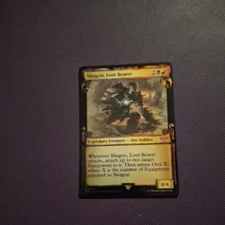 MTG - Shagrat, Loot Bearer - *SCROLL FOIL* - Lord of the Rings - Image 1