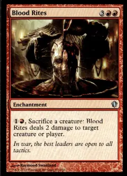 2013 Commander 2013 Blood Rites Commander/Uncommon #101 - Image 1