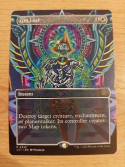 Get Lost (Borderless) - 0333 (Ixalan) - Near Mint NM - Rare - Image 1