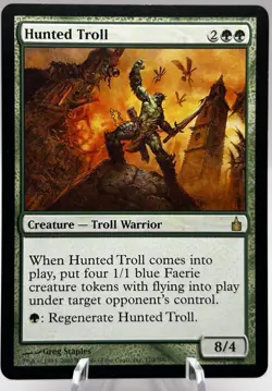 Hunted Troll 170/306 Ravnica City of Guilds MTG LP - Image 1