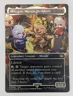 (Chocobo Track Foil) Stiltzkin, Moogle Merchant (Borderless) (565) Final Fantasy - Image 1