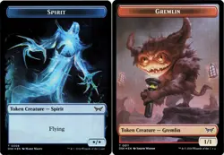 Spirit / Gremlin (Token) - FOIL - MTG Duskmourn - Image 4