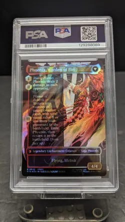2025 MTG Final Fantasy Joshua Phoenix Dominant SURGE FOIL 0542 PSA 10 FF16 2 - Image 2