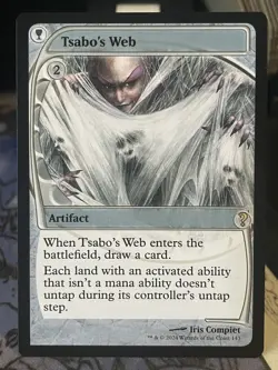 Tsabo's Web Future Sight Mystery Booster 2 MTG Magic - Image 1