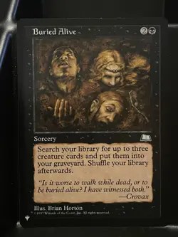 Buried Alive NM MTG The List Mystery Booster - Image 1