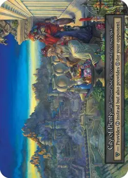 Sorcery: Contested Realm City of Plenty Unique Regular NM (GT) - Image 1