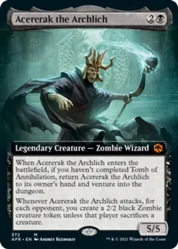 FOIL - Acererak the Archlich (Extended Art) - Adventures in the Forgotten Real - Image 1