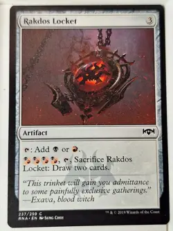 Rakdos Locket - Ravnica Allegiance - Magic the Gathering MTG Nice! - Image 1