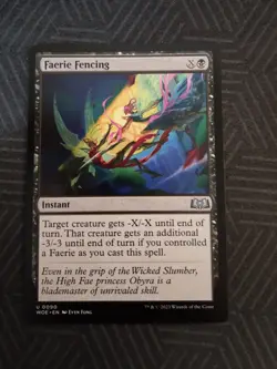 mtg faerie fencing wilds of eldraine - Image 1