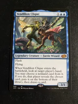 MTG - NM - Vendilion Clique - Jumpstart 2022 - Image 1