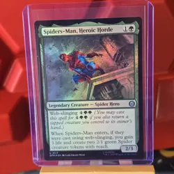 Spiders-Man, Heroic Horde Marvel's Spider-Man Foil - MTG - Image 1