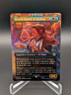 Elrond, Master of Healing (Borderless) Universes Beyond: the Lord of the Rings: - Image 1