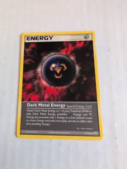 Dark Metal Energy EX Team Rocket Returns 94/109 Regular Uncommon Pokemon TCG - Image 1