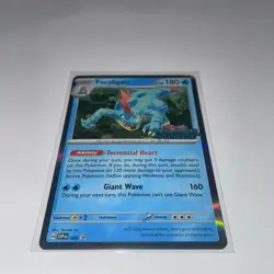 FERALIGATR HOLO POKEMON SVP PROMO 89 TEMPORAL FORCES STAMP NM - Image 1