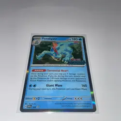 FERALIGATR HOLO POKEMON SVP PROMO 89 TEMPORAL FORCES STAMP NM - Image 2