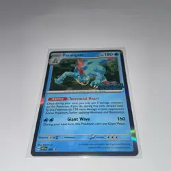 FERALIGATR HOLO POKEMON SVP PROMO 89 TEMPORAL FORCES STAMP NM - Image 3