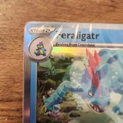 Feraligatr SVP 089 NM Sealed Stamp Promo Pokemon Temporal Forces Build & Battle - Image 4