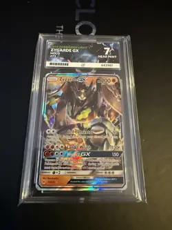 2018 POKEMON SUN & MOON FORBIDDEN LIGHT #73 ZYGARDE GX Ace 7 - Image 1