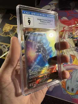 Origin Forme Dialga V #177/189 CGC 9 MINT Alt Art Astral Radiance Pokemon Card - Image 3