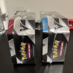 Tyranitar V & Empoleon V Strikers Tin - 3x Evolving Skies Packs Each - Image 5
