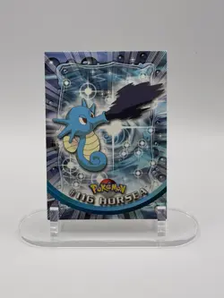 💥 Horsea 2000 Topps Pokemon TV Non Holo Animation Series Blue Logo # 116 - Image 1
