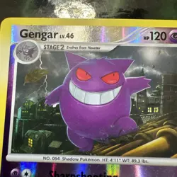 Gengar 17/99 Arceus Reverse Holo Ultra Rare Pokemon TCG Nintendo 1 - Image 4