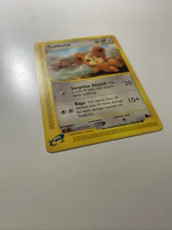 Teddiursa 109/144 Skyridge Regular E-Reader Pokemon TCG LP - Image 3