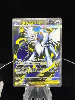 POKEMON TCG MEGA ABSOL EX 161/132 ULTRA RARE FULL ART MEGA EVOLUTIONS - Image 1