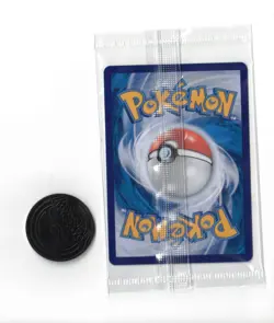 Pokemon TCG S-Chinese 151C Diglett 050/151 Sealed Master Ball Holo w/ Teal Coin - Image 2