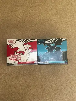 Pokemon Black Bolt & White Flare Elite Trainer Boxes ETB Sealed - Image 1