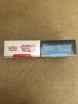 Pokemon Black Bolt & White Flare Elite Trainer Boxes ETB Sealed - Image 3