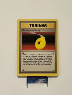 Pokemon TCG Devolution Spray Trainer 72/102 Base Set Rare LP - Image 1