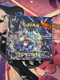 Pokemon TCG Stellar Miracle SV7 Booster Box Japanese New/Sealed - Image 1