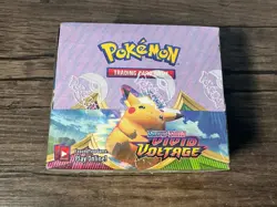 Brand New Sealed Pokemon Sword Shield Vivid Voltage Booster Box Fast Ship 820650817496 - Image 1