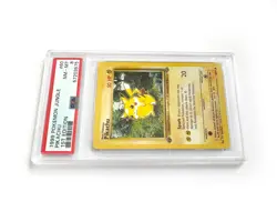 1999 Pokemon 1st Edition Jungle 60 Pikachu PSA NM-Mint 8 - Image 3