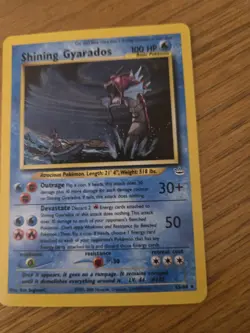 Pokemon TCG Shining Gyarados 65/64 Neo Revelation: LP+ - Image 1