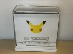 2021 Pokemon Celebrations Factory Sealed ETB Elite Trainer Box - Image 1