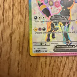 Umbreon ex 176 SVP Black Star Promo Prismatic Evolutions Figure Coll. Pokemon NM - Image 5