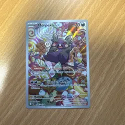 Pokemon TCG Morpeko Paradox Rift 206/182 Holo Illustration Rare NM/M - Image 1