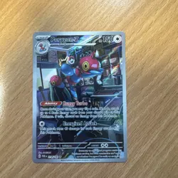 Pokemon TCG Porygon-Z 214/182 Paradox Rift Holo Illustration Rare NM - Image 1