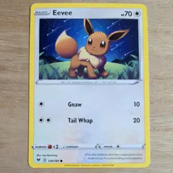 EEVEE 130/185 POKEMON CARD (VIVID VOLTAGE SET) - Image 2