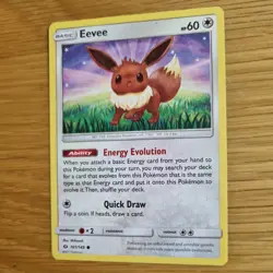 EEVEE 101/149 POKEMON CARD (SUN AND MOON SET) - Image 4