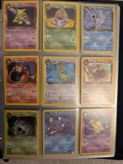 Complete Pokemon Card Team Rocket set 83/82 WOTC Vintage! - Image 3