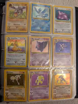 100% Complete Pokemon Card Fossil Set 62/62 Old Vintage Classics WOTC 1999! - Image 1