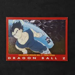 Vegeta & Baba #80 Dragon Ball Z Serie Rossa Foil Card ITA - Image 1