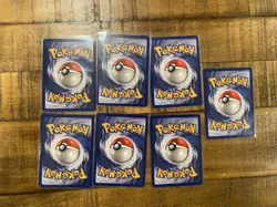 Pokemon Jigglypuff 54/64 Unlimited Edition Jungle Set Common Card lot of 7 - Image 2