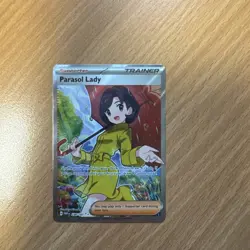 Parasol Lady 238/182 Ultra Rare Pokemon Card- Paradox Rift - Image 1
