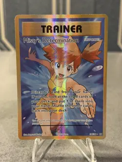 Pokemon Card Misty's Determination 108/108 XY Evolutions Full Art Ultra Rare - Image 1